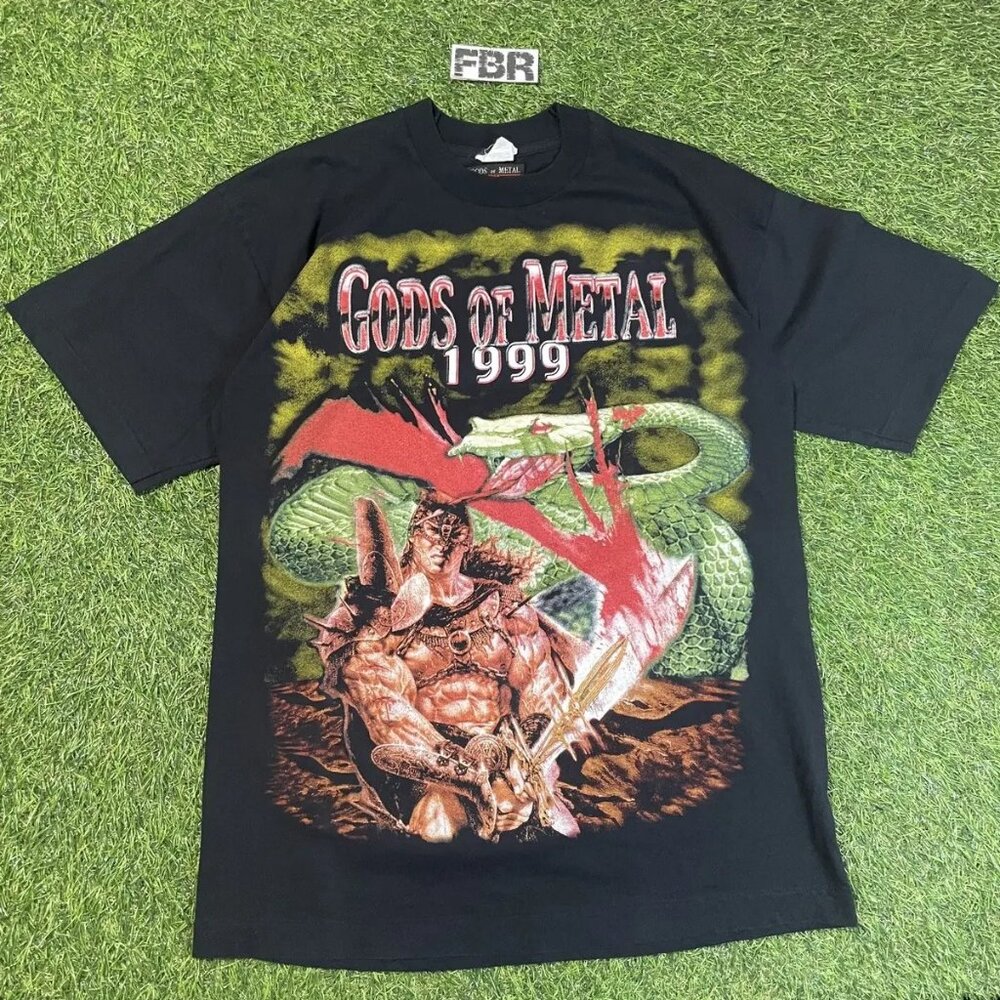 Vintage Gods of metal Festival Tee